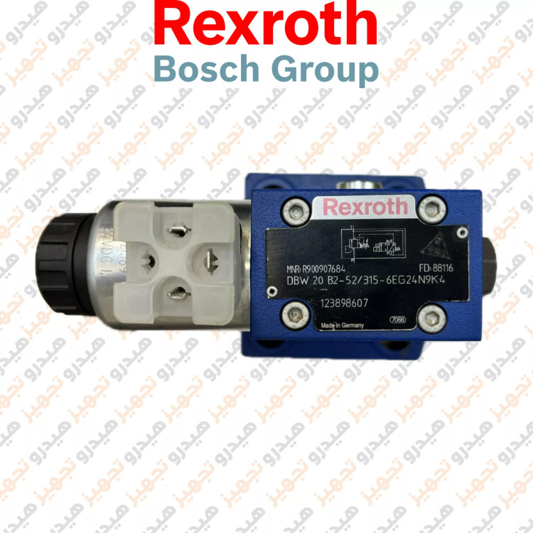 شیر اطمینان هیدرولیک رکسروت DBW 20 B2-5X