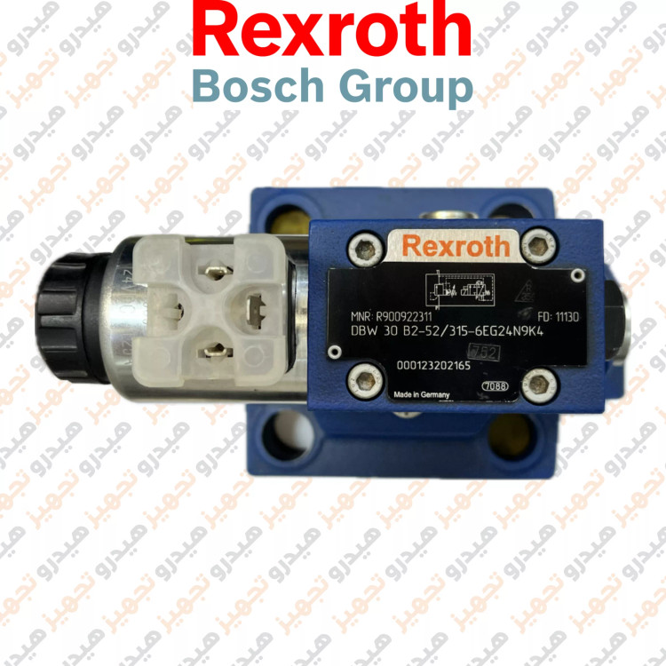شیر اطمینان هیدرولیک رکسروت DBW 30 B2-5X