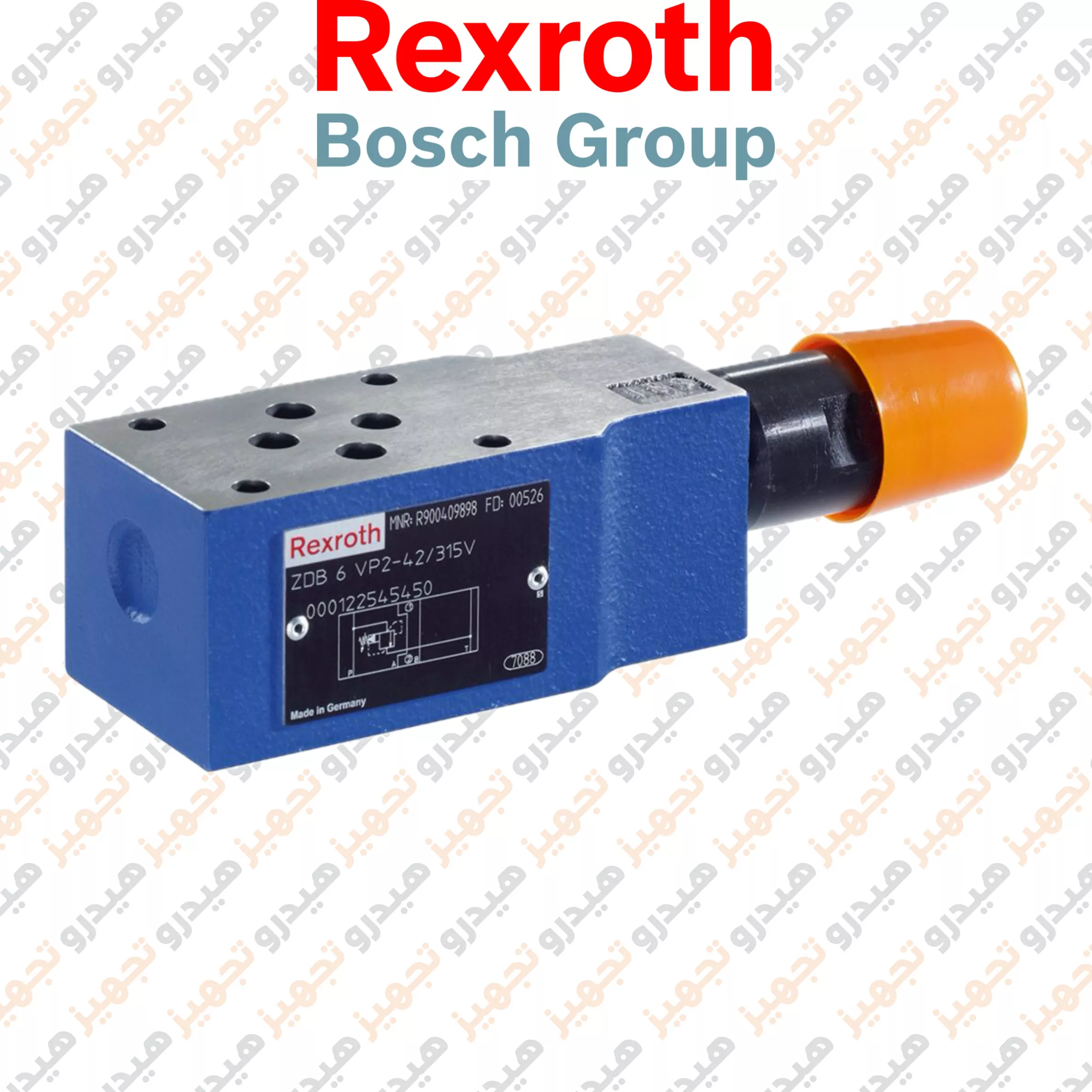 شیر اطمینان هیدرولیک(فشارشکن) رکسروت ZDB 6 VP2-4X